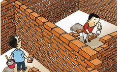 漫画砌墙,描绘社会现象的讽刺画卷